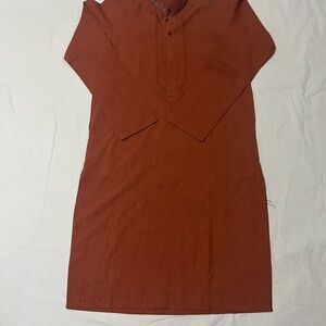 Men's Casual Rust Shirt
